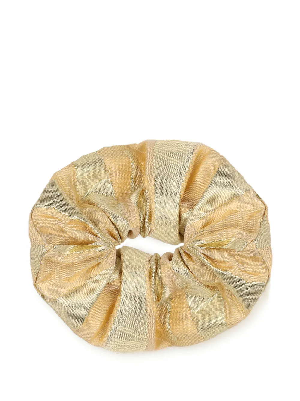 Kenzo Kids Jurk met pofmouwen en tijger-jacquard Beige