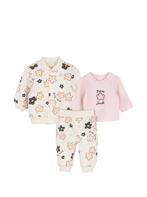 Marc Jacobs Kids traje de baño con estampado floral
