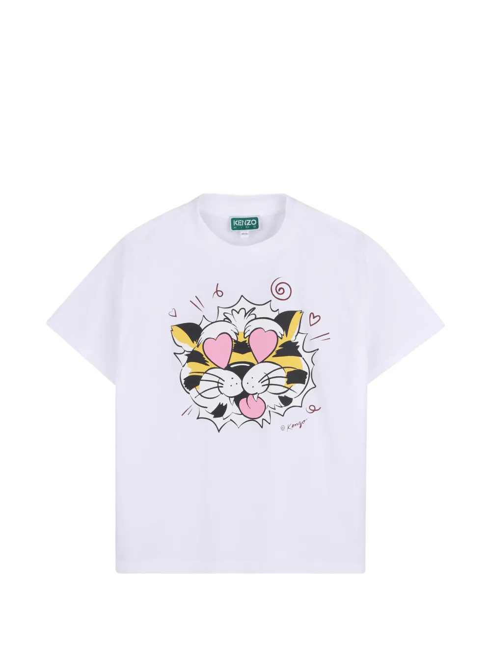Kenzo Kids T-shirt con grafica - Bianco