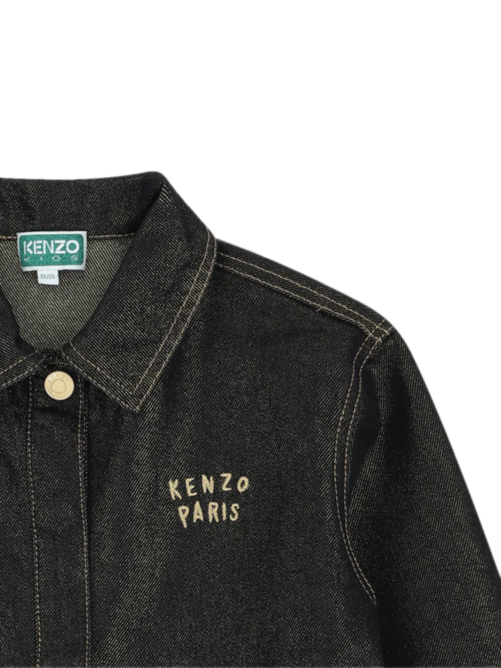 Kenzo Kids Jack met geborduurd logo Zwart