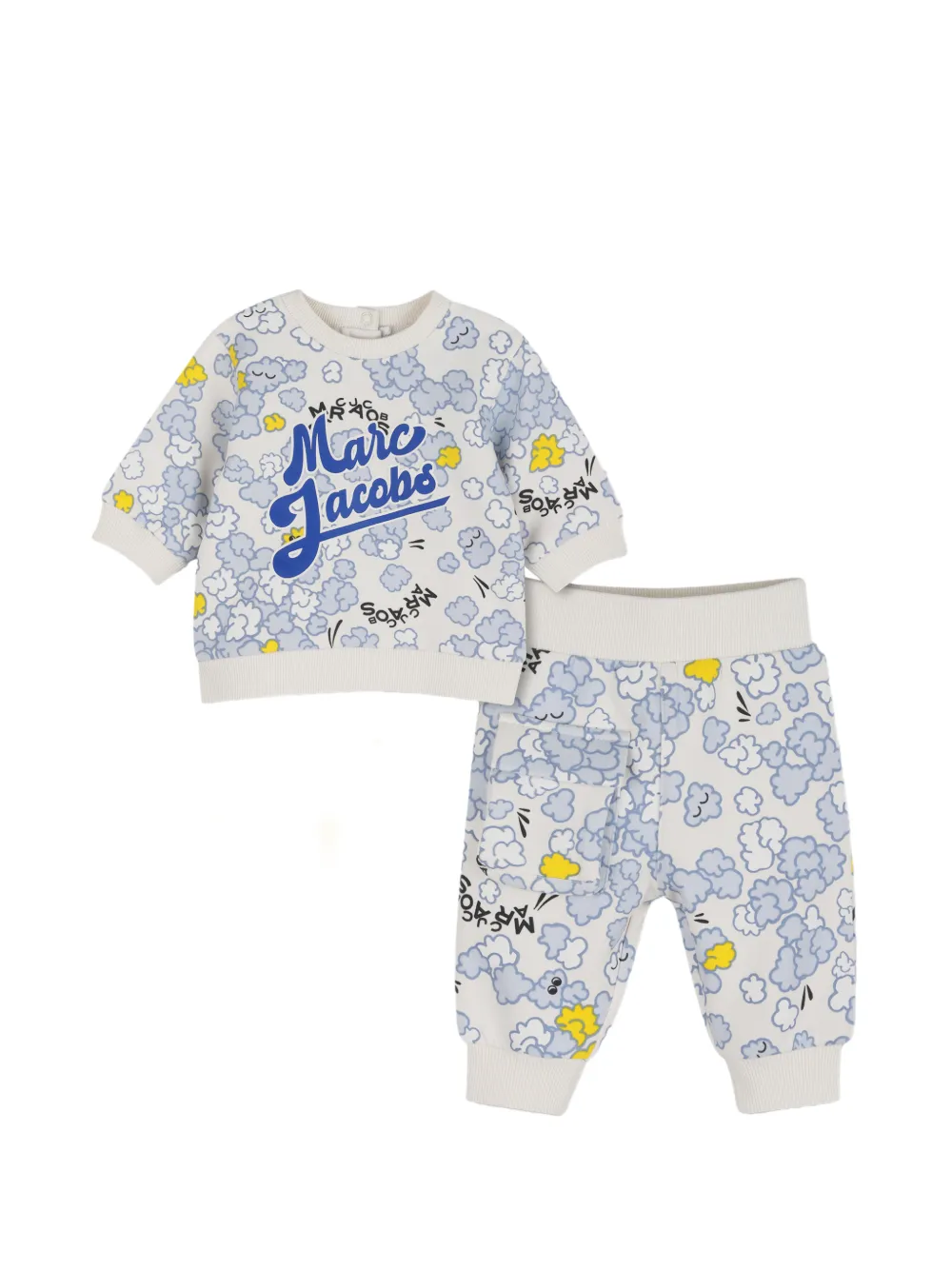 Marc Jacobs Kids Tuta sportiva con stampa - Toni neutri