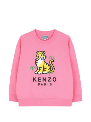 Kenzo Kids Festive Sweatshirt | Orange | FARFETCH