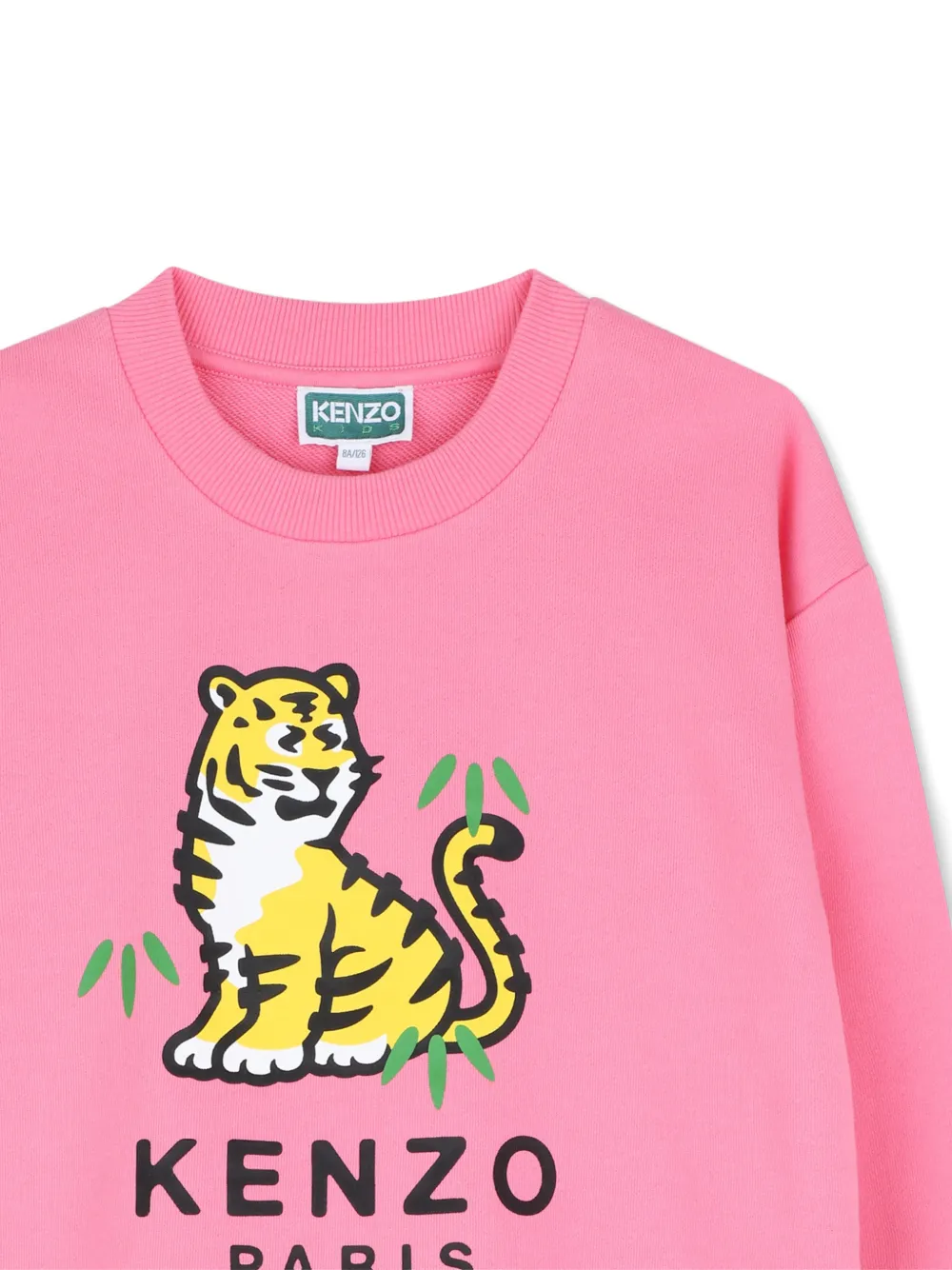 Kenzo Kids Trui met tijger-print Roze