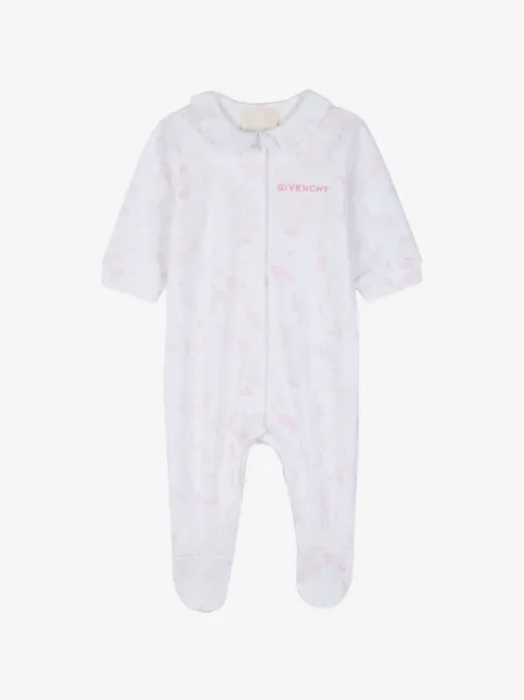 Givenchy Kids set de mamelucos con estampado floral
