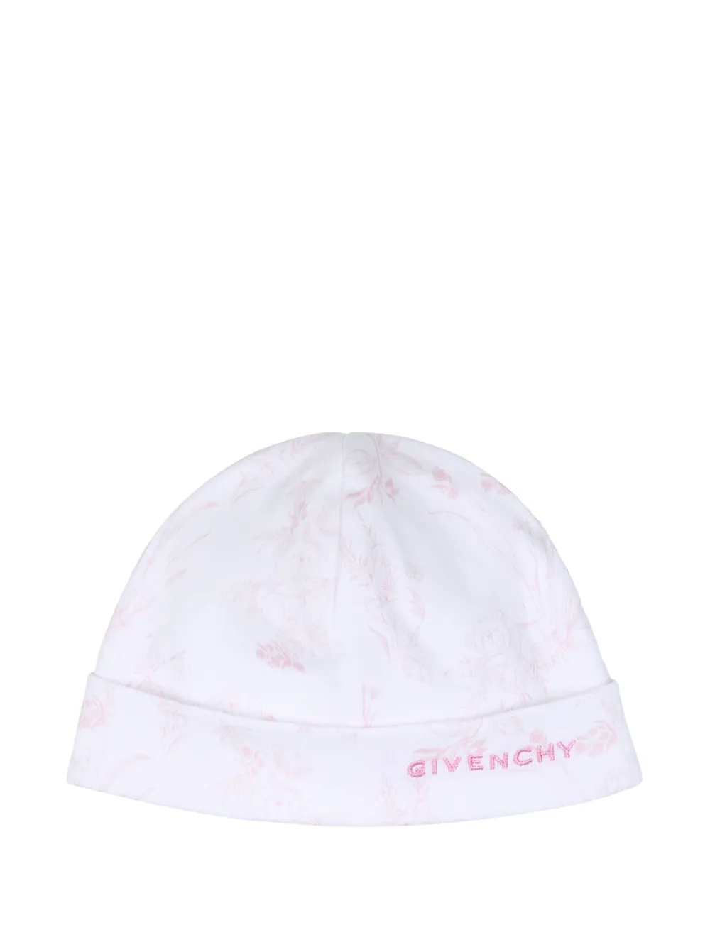 Givenchy Kids Katoenen babypakje met bloemenprint Wit