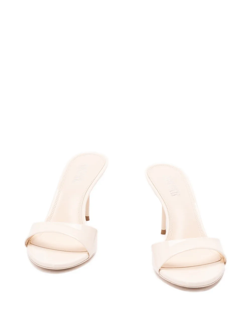 Paris Texas Lidia leather mules Beige