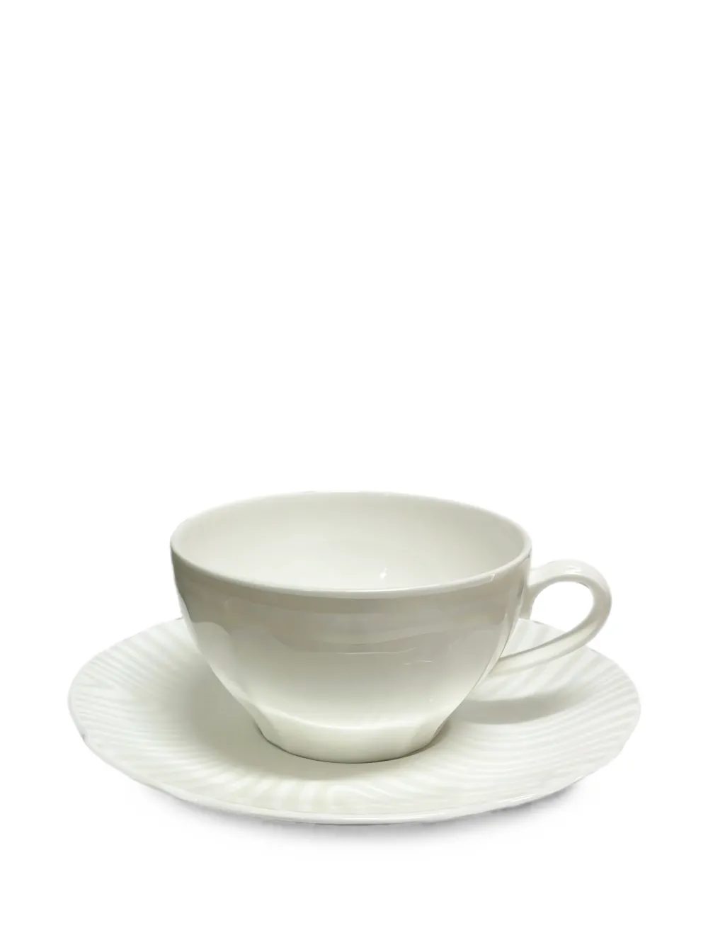 GINORI 1735 Duchessa teacup and saucer - Weiß