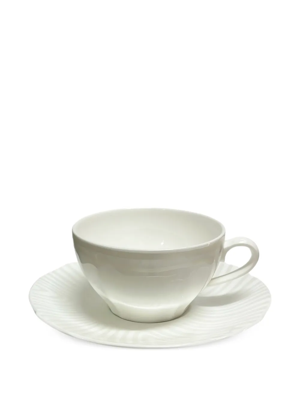 GINORI 1735 Duchessa teacup and saucer - Bianco