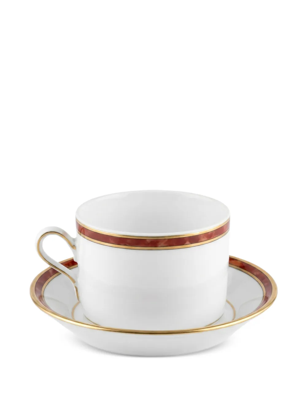 GINORI 1735 Impero teacup and saucer - Bianco