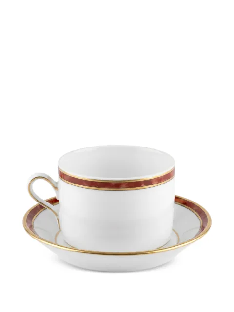 GINORI 1735 taza de té y plato Impero