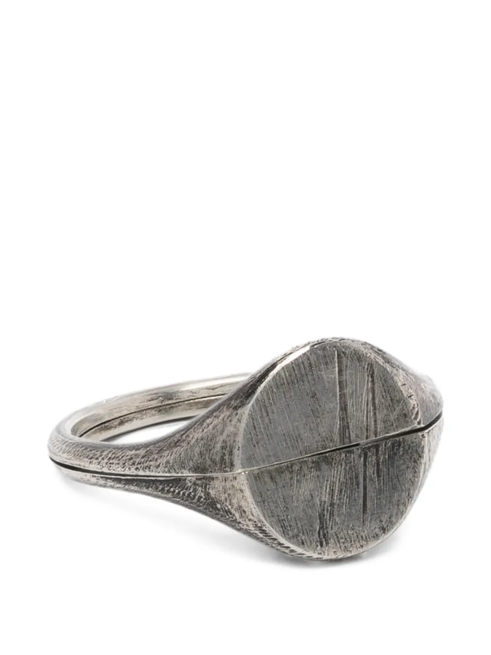 WERKSTATT:MÜNCHEN Unity signet rings (set of two) - Argento