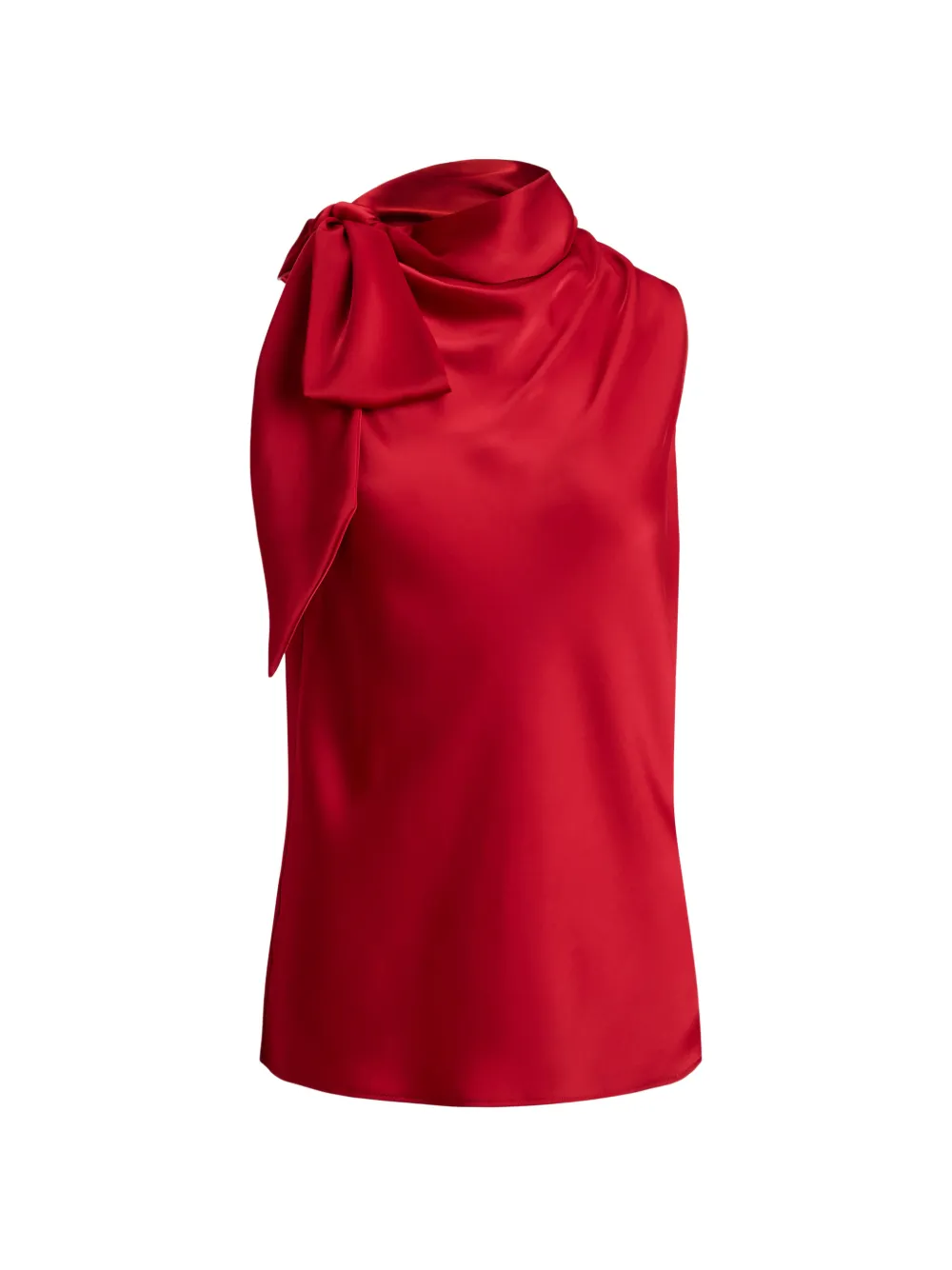 Lauren Ralph Lauren tie-neck sleeveless blouse