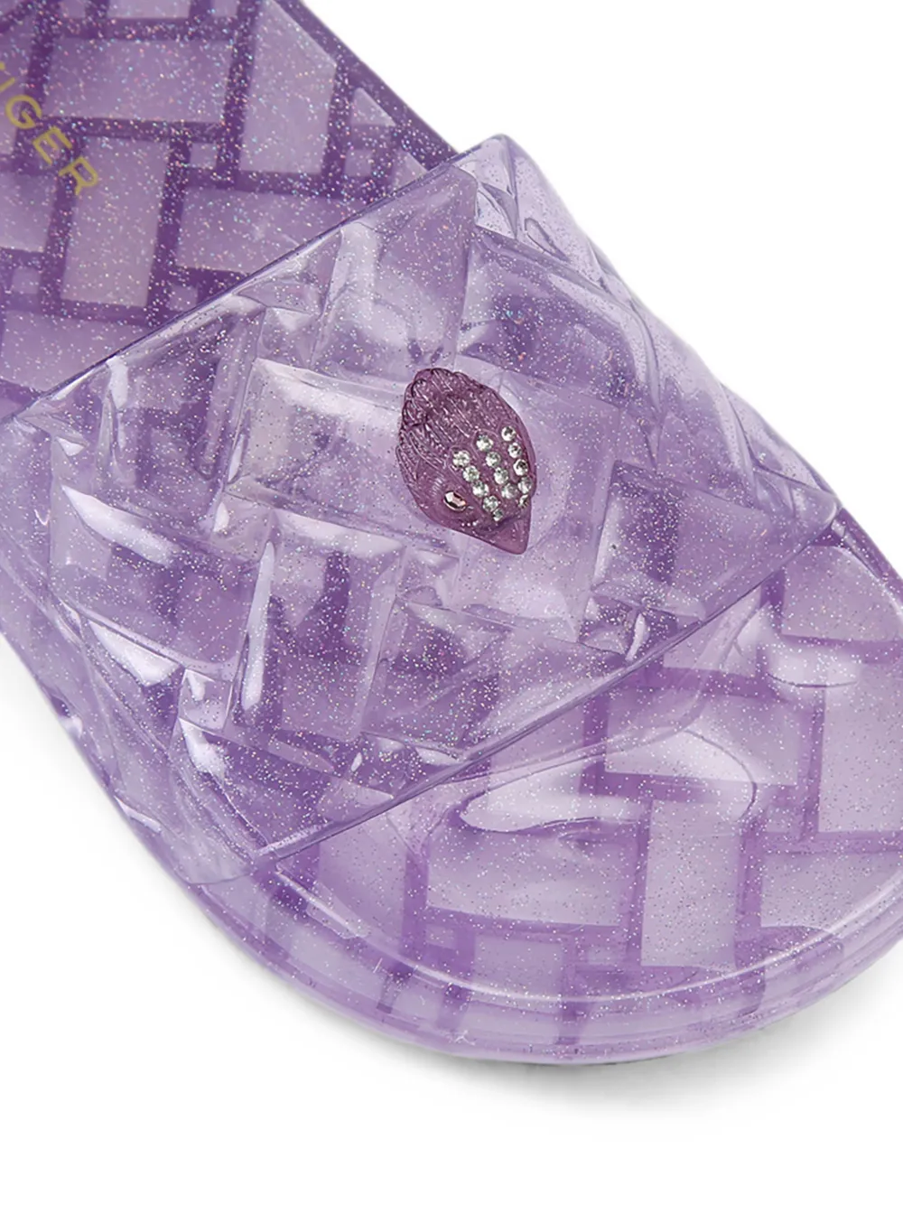 Kurt Geiger London Meena jelly slides Paars
