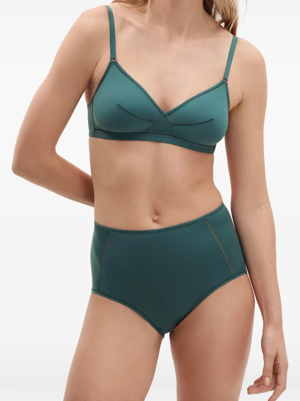 ERES Brina Soyeuse high waist slip Groen