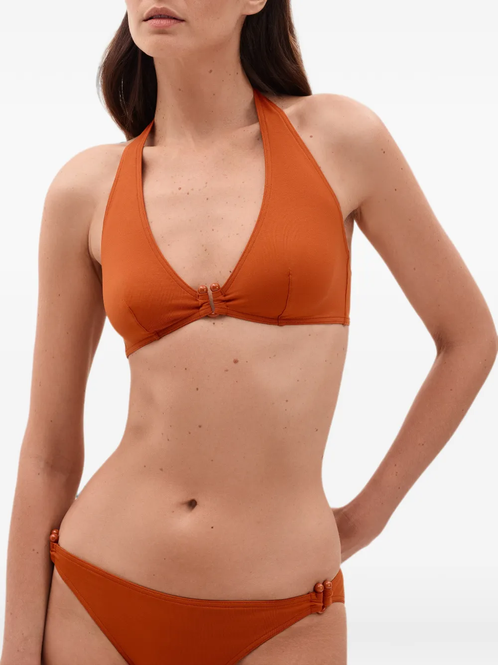 ERES Noctambule bikinitop met halternek Oranje