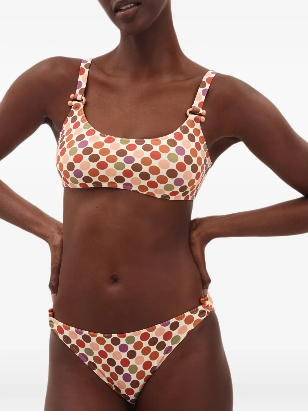 ERES Magical bikinitop met stippen Veelkleurig