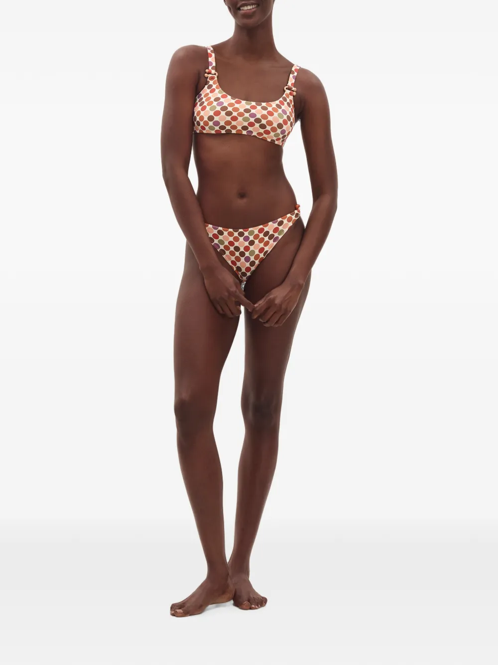 ERES Magical bikinitop met stippen Veelkleurig