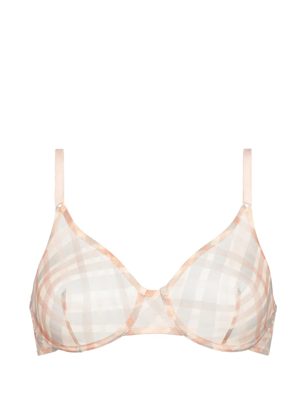 ERES Reggiseno Highlands a quadri - Arancione