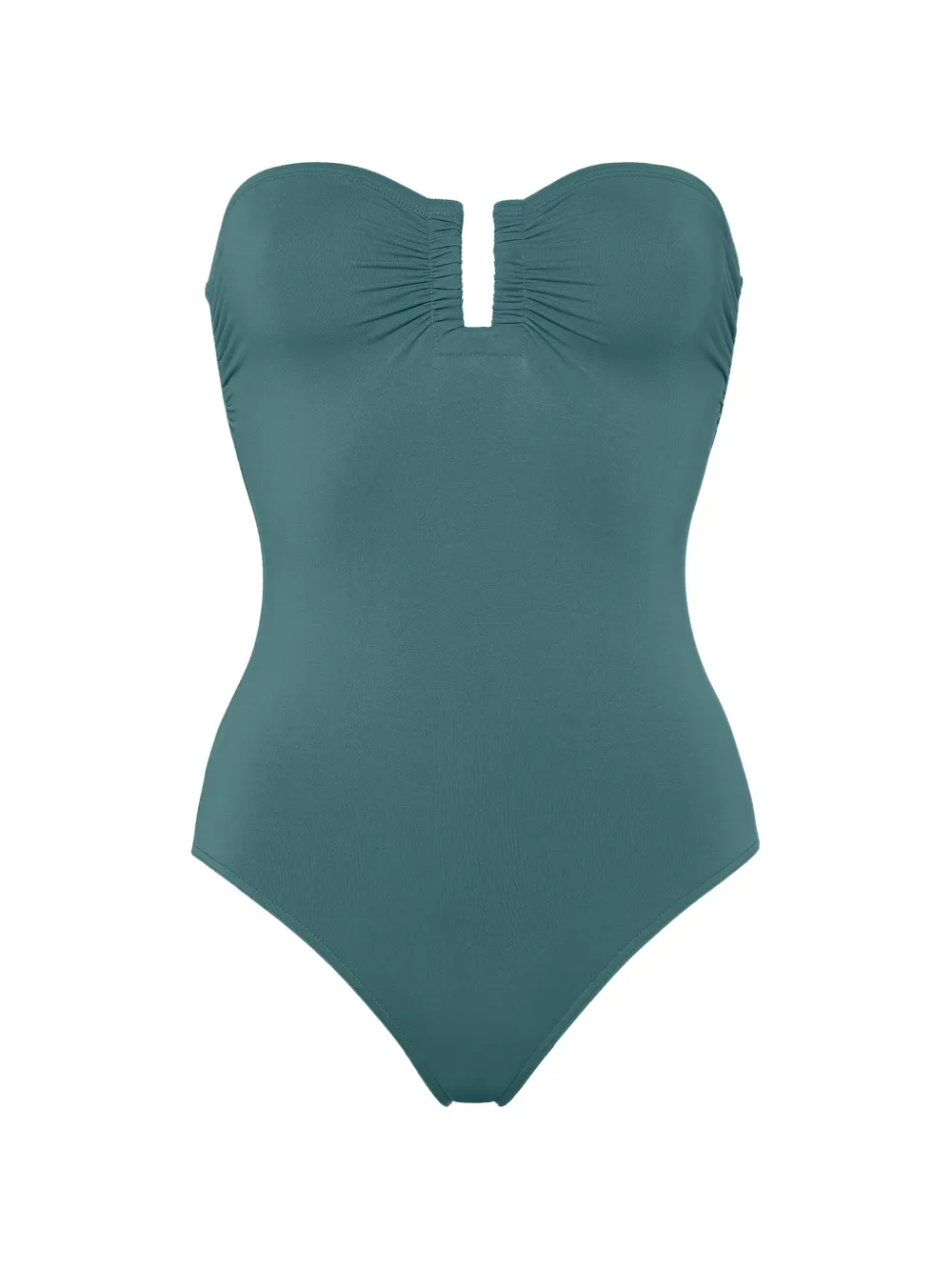 ERES Costume da bagno Cassiopée con ruches - Verde