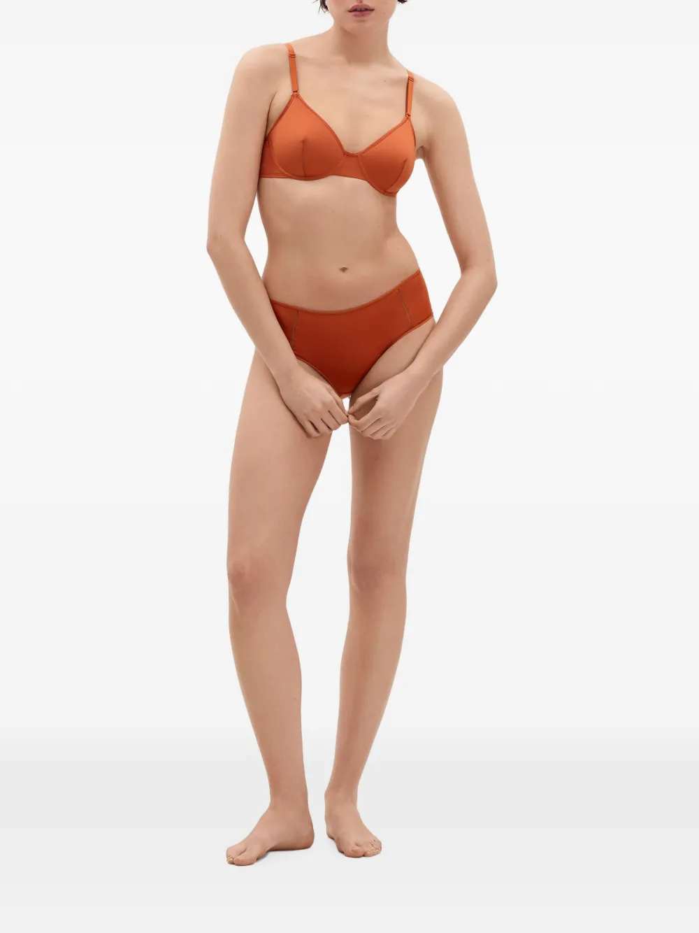 ERES Monica Soyeuse shorts Oranje