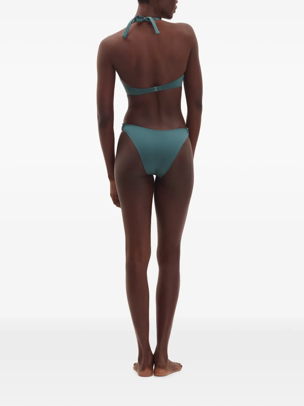 ERES Noctambule triangel bikinitop met halternek Groen