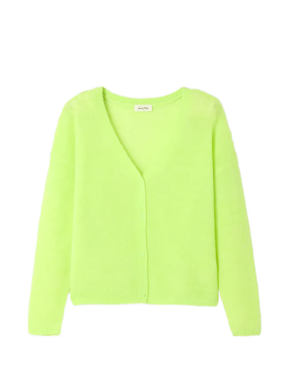 American Vintage Nuggy V-neck cardigan - Green