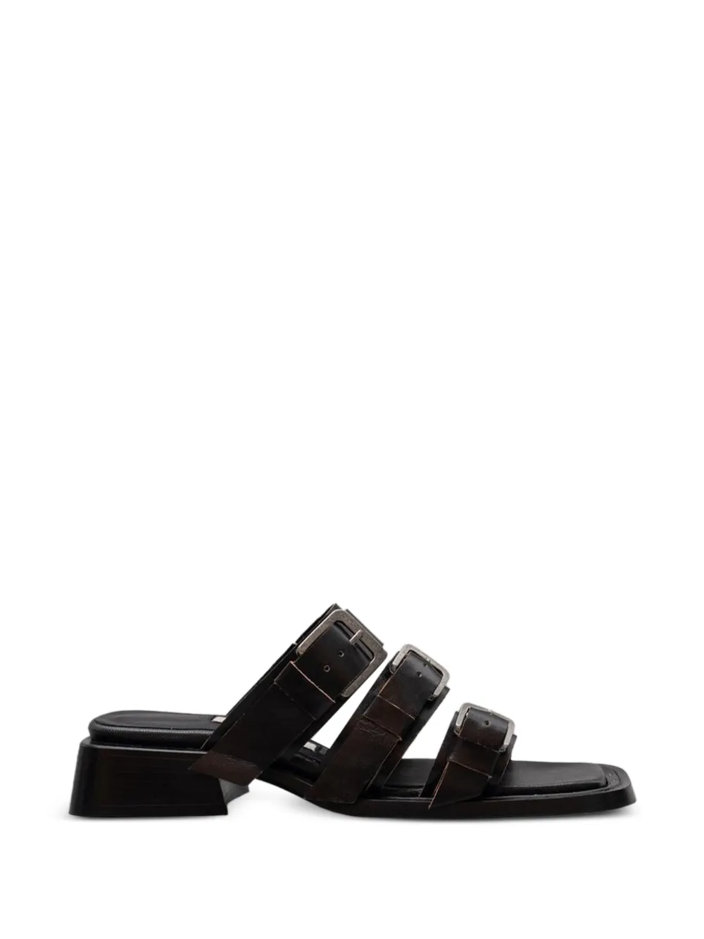Miista Lordette leather sandals Zwart