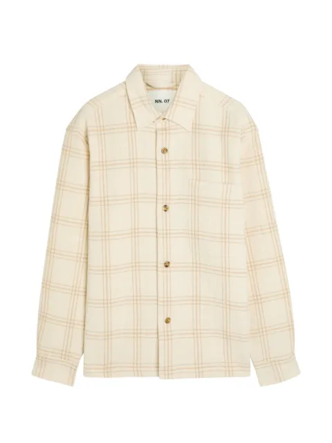 NN07 checked shirt