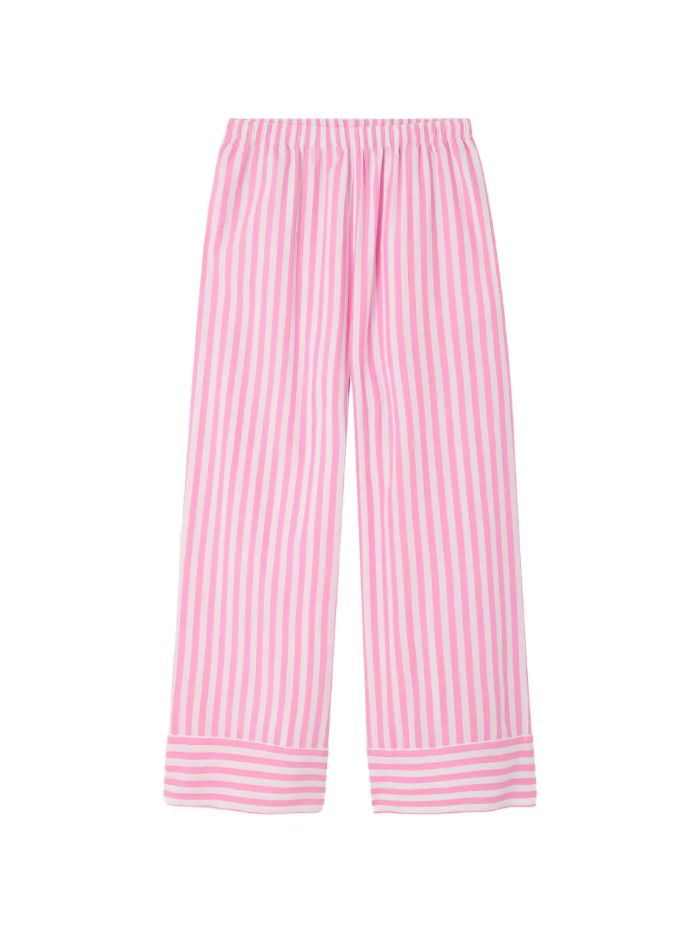 American Vintage Vextown striped straight-leg trousers - Rosa