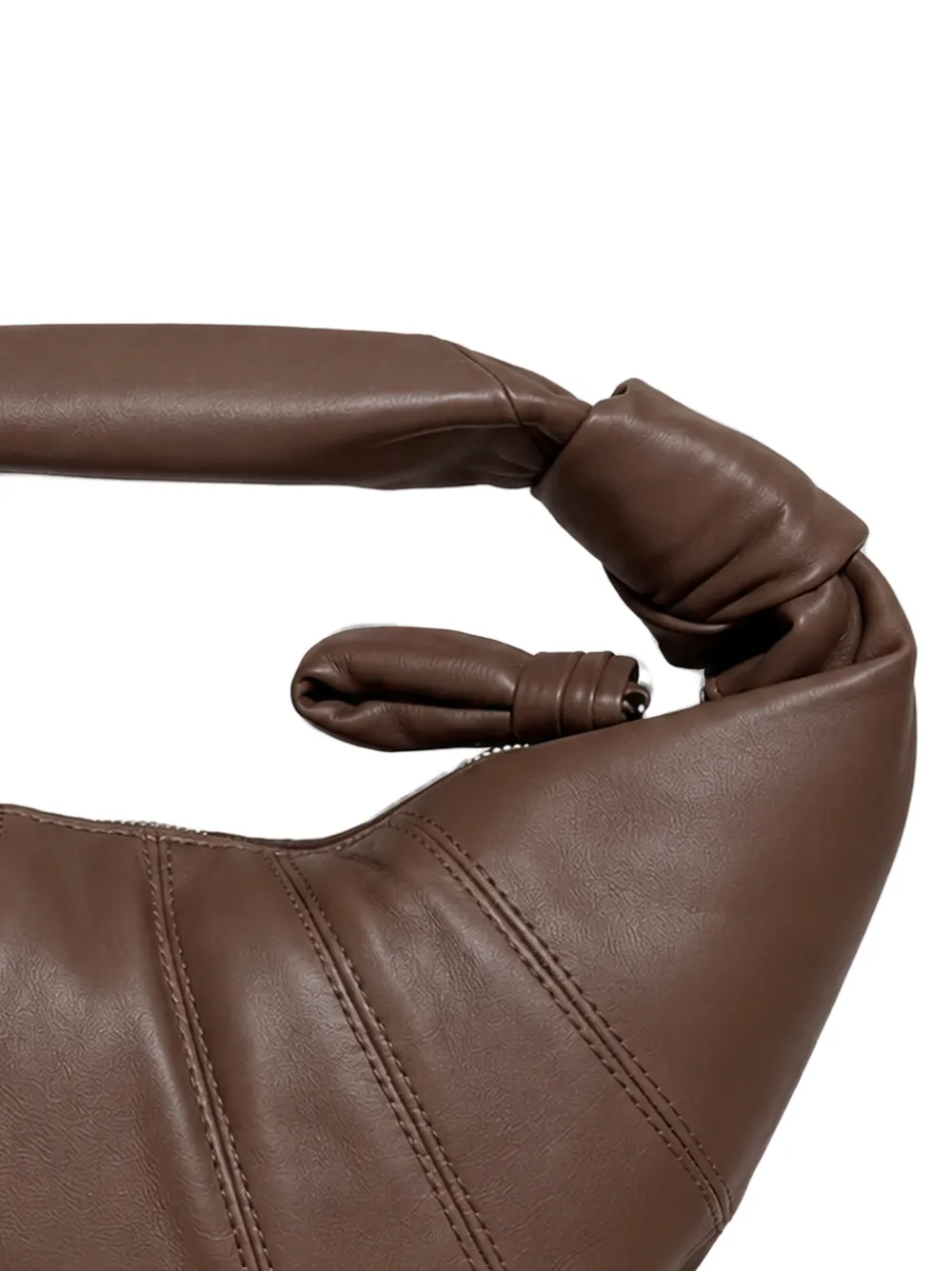LEMAIRE Mini Fortune Croissant Shoulder Bag in Brown, view 2