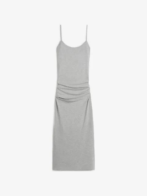 TOTEME vestido midi con efecto melange