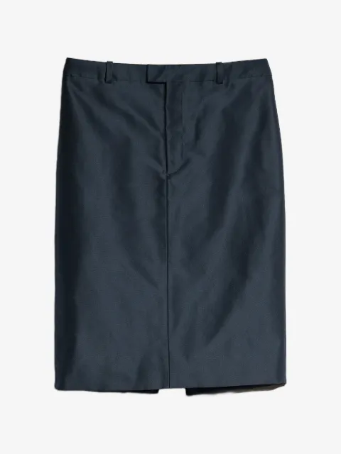 Gucci silk midi skirt