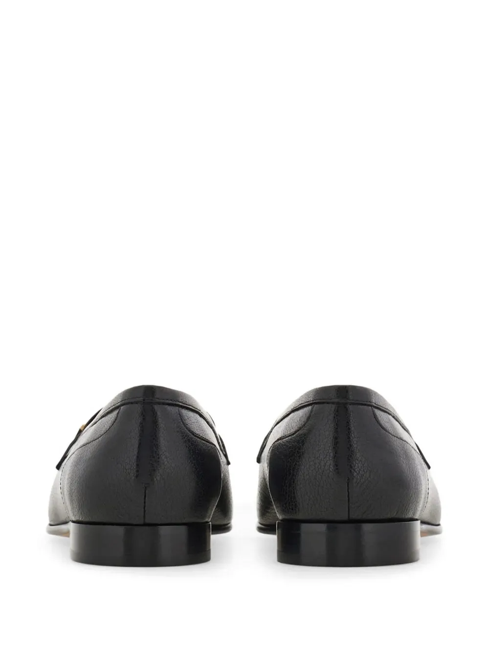 Ferragamo Gancini loafers Zwart
