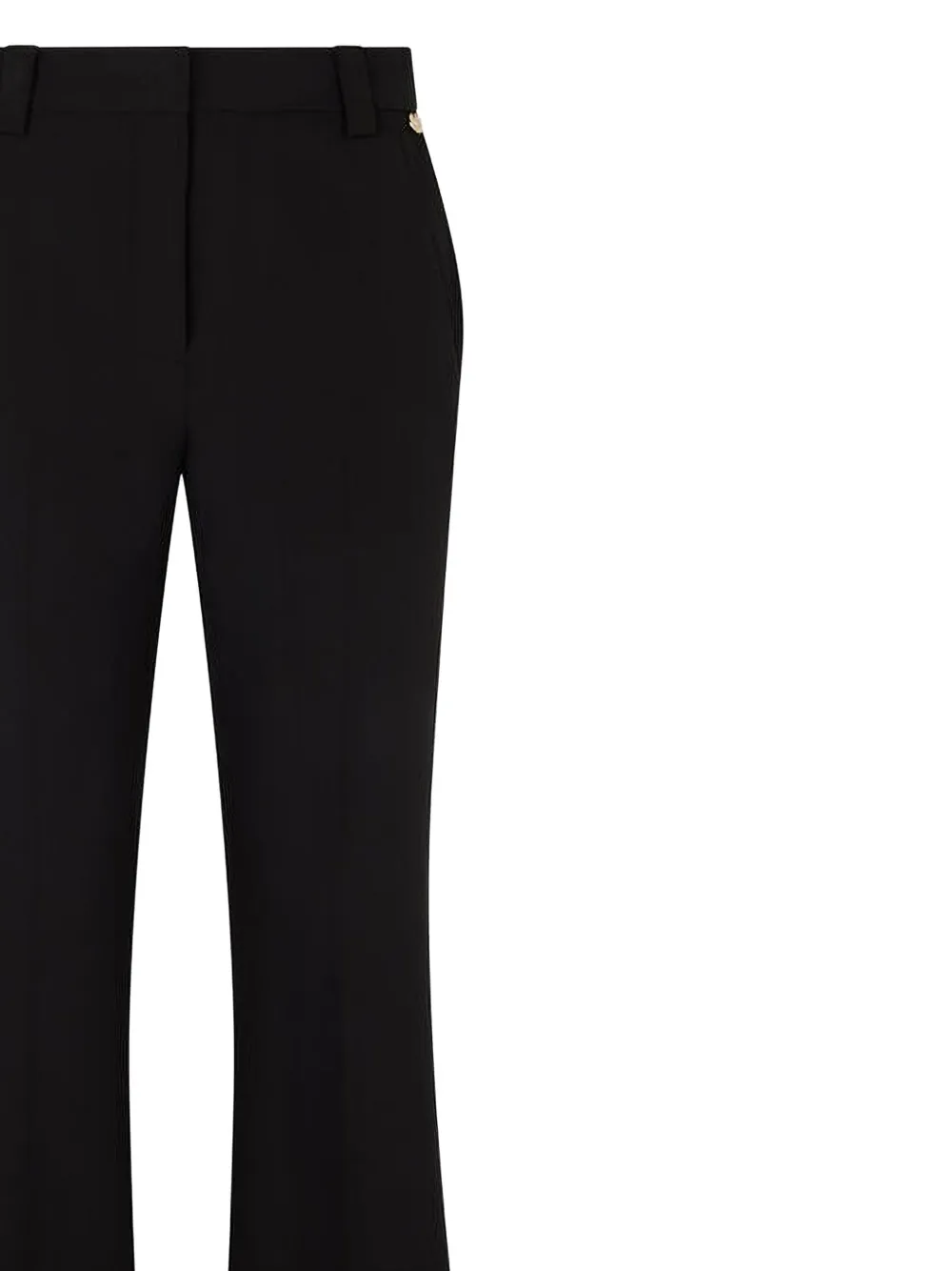 LIU JO High waist palazzo broek Zwart