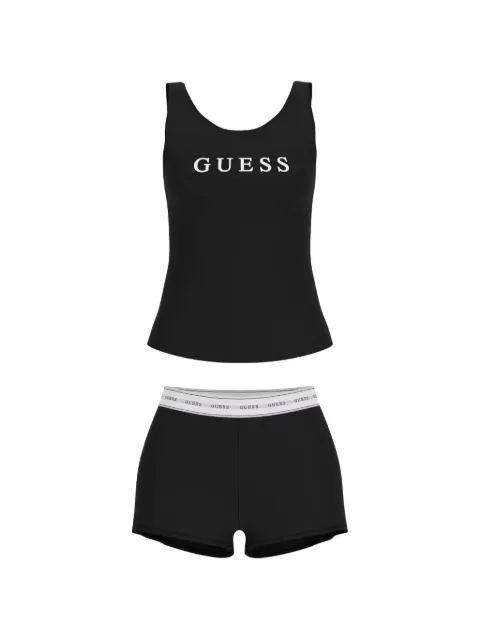 GUESS USA logo-print pajamas