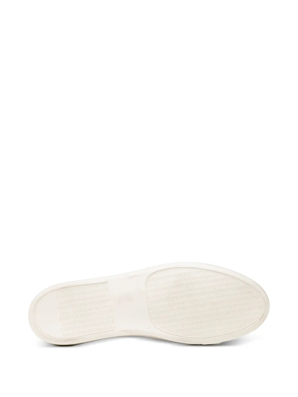 Common Projects logo sneakers Wit