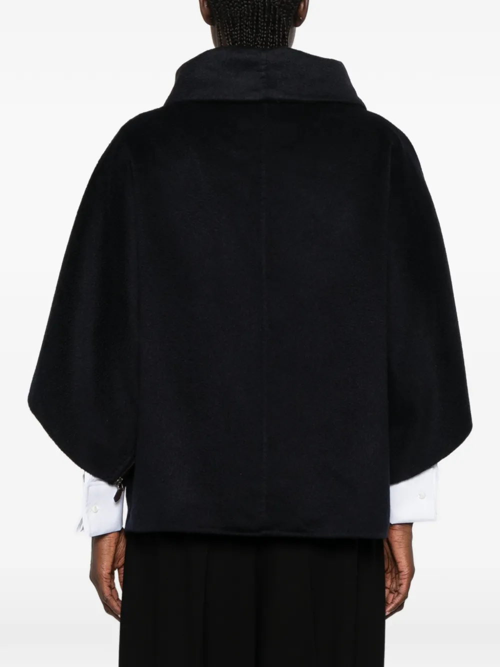 Max Mara Ala kasjmier jack met rits Blauw