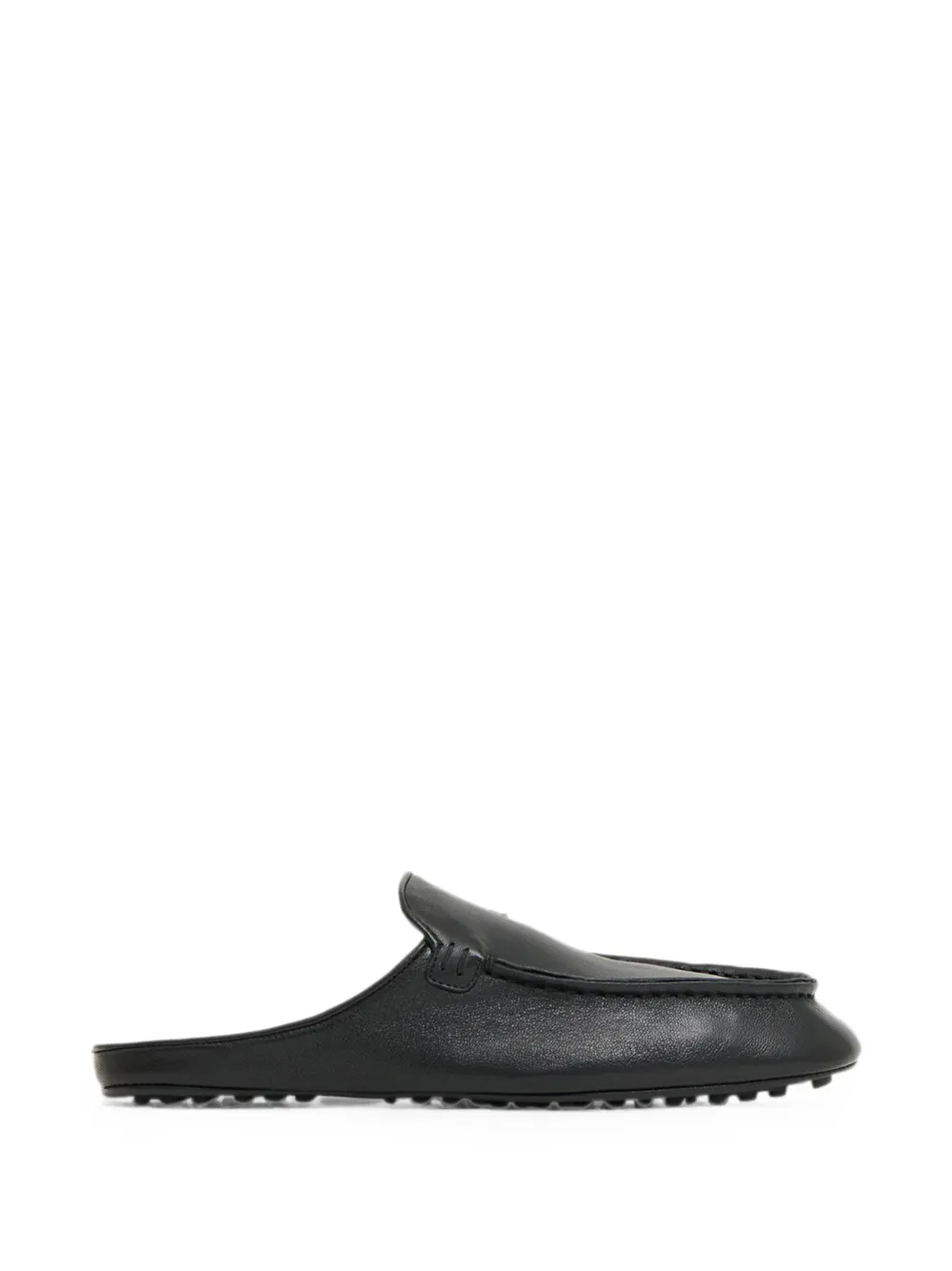 Mansur Gavriel Mocassin leren muiltjes Zwart