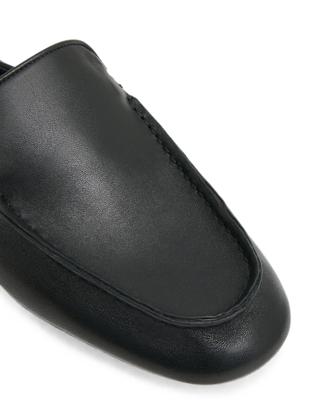 Mansur Gavriel Mocassin leren muiltjes Zwart