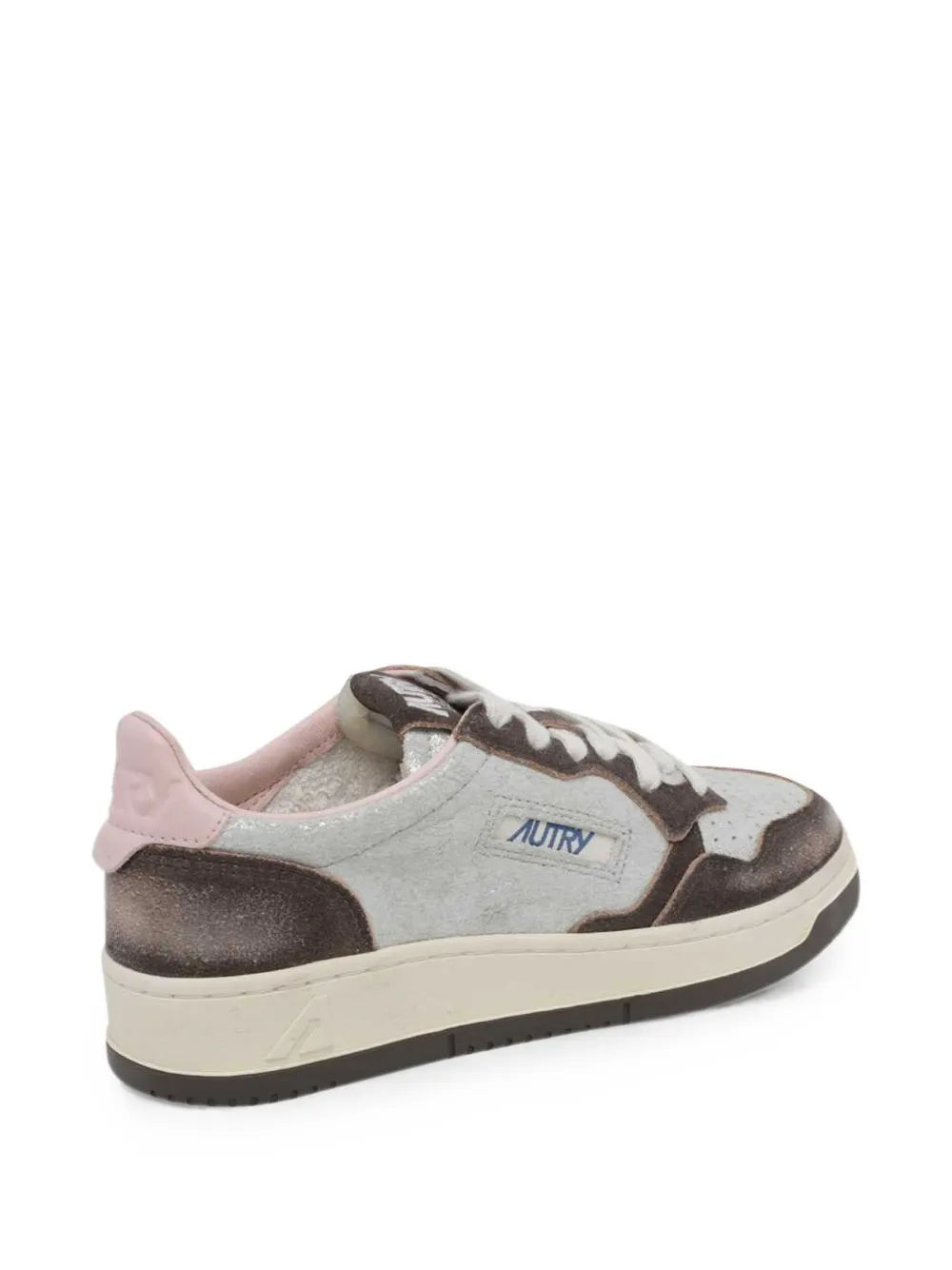 Autry Medalist suede sneakers Zilver