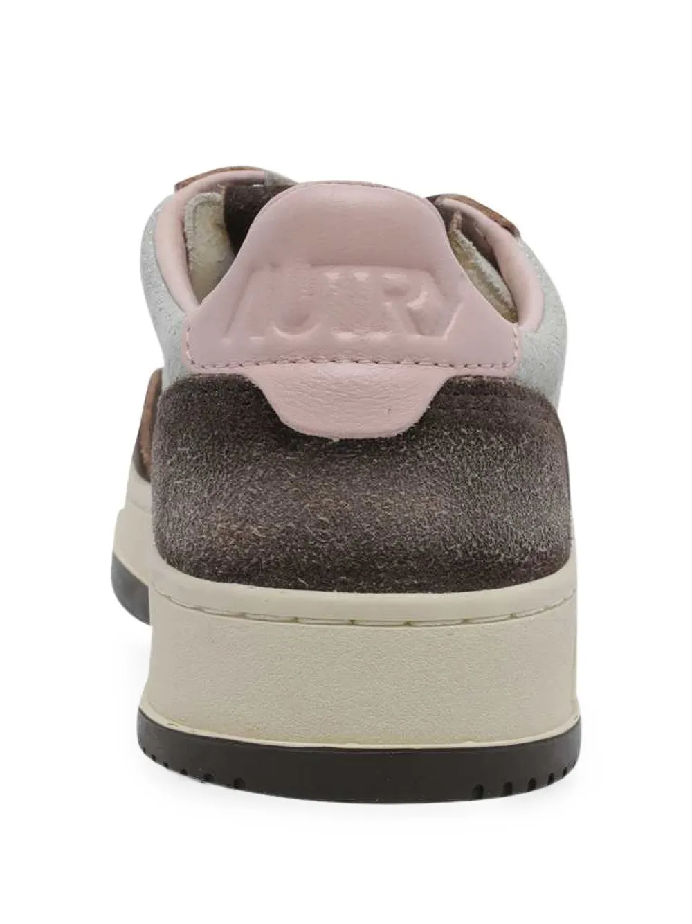 Autry Medalist suede sneakers Zilver