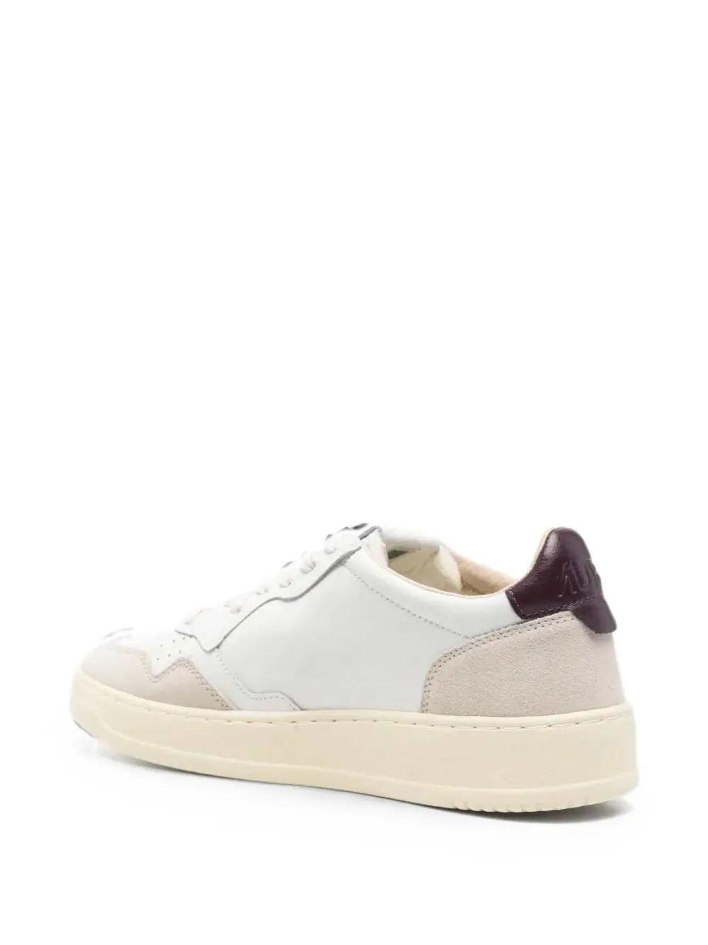 Autry Medalist suede-panel sneakers Wit