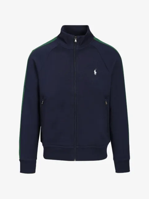 Polo Ralph Lauren logo-embroidered side-stripe jacket