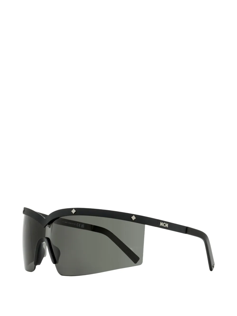 MCM Zonnebril met geometrische studs Zwart