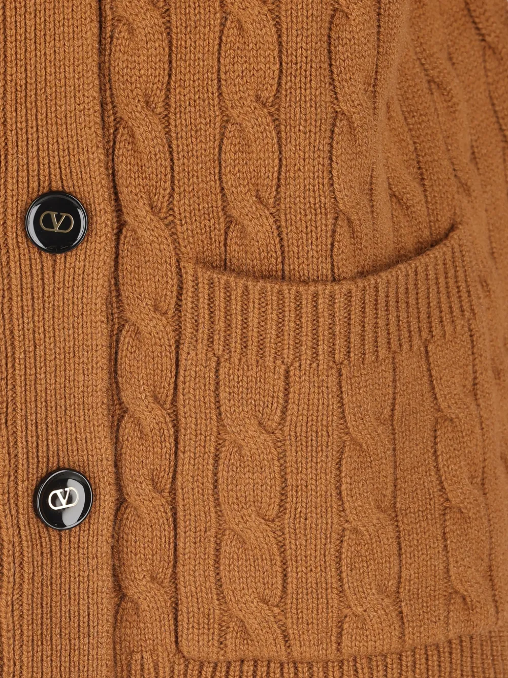 Valentino Garavani Vest met ceintuur Bruin
