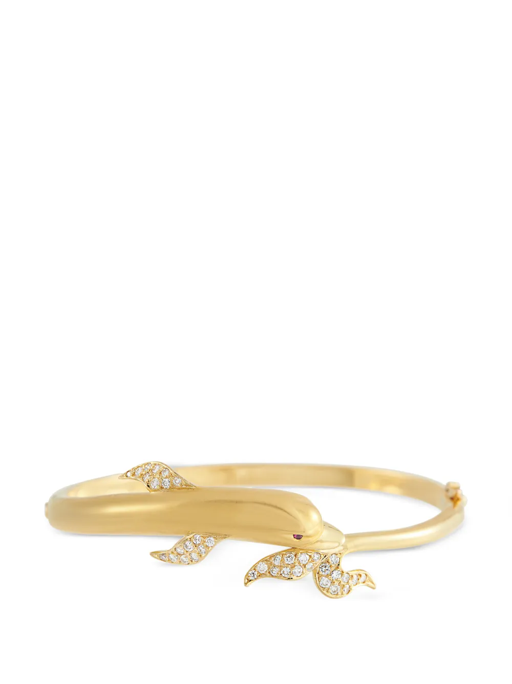 Carrera Y Carrera diamond dolphin bracelet - Gold