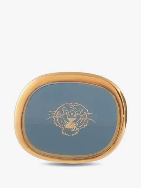 Patek Philippe Pre-Owned mancuernillas de tigre Ellipse esmaltado
