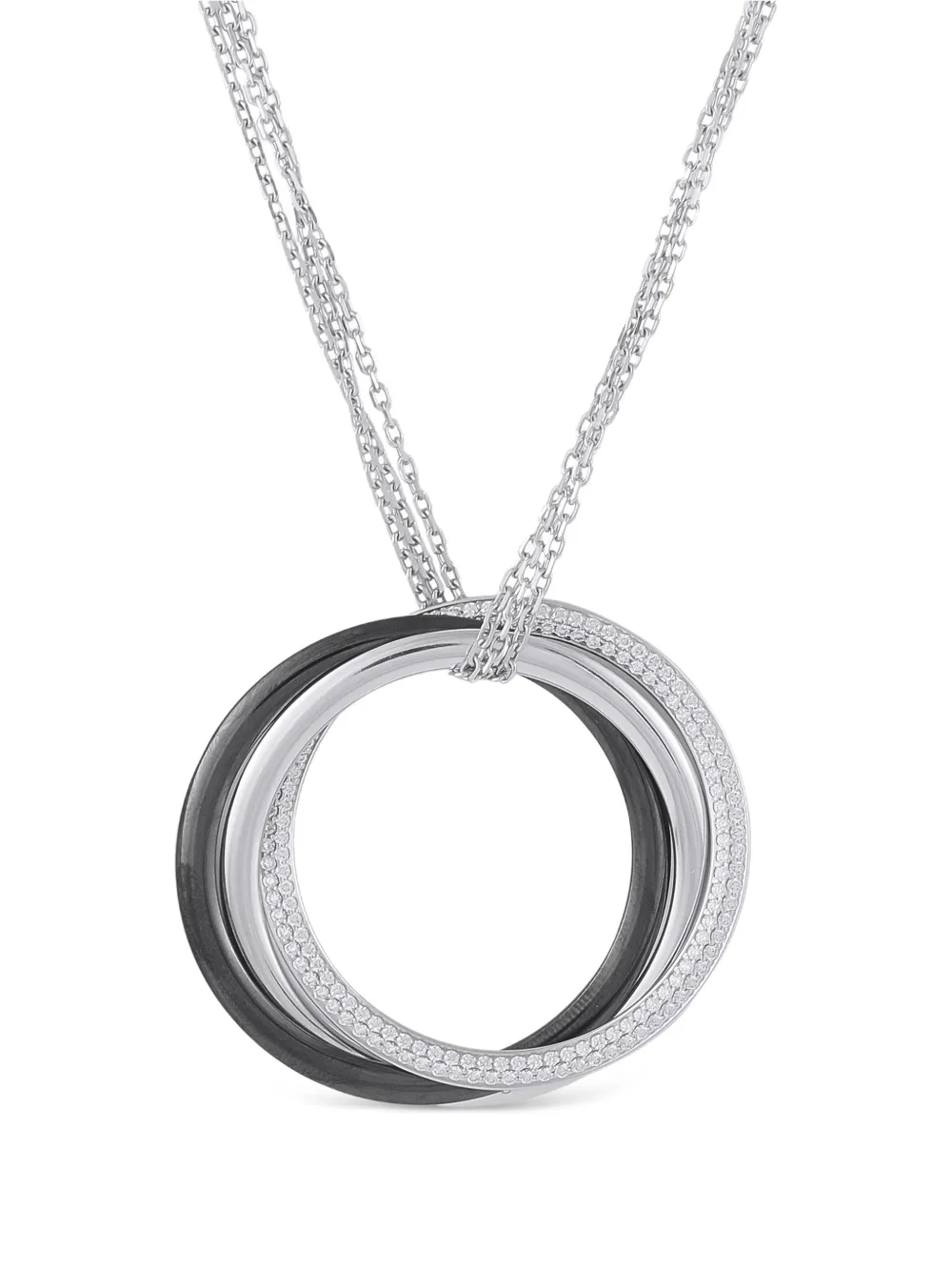 Cartier Trinity diamond necklace - Silber