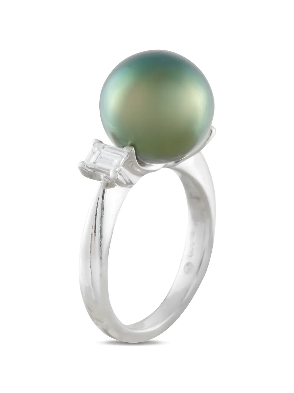 LB Exclusive pearl and diamond ring - Argento