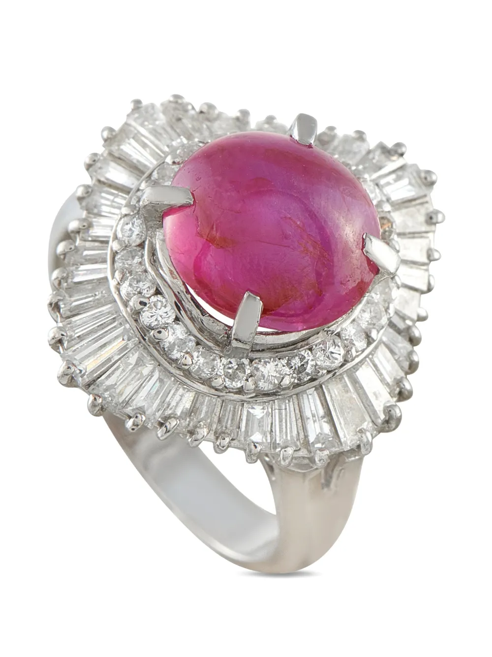 LB Exclusive ruby and diamond ring - Argento